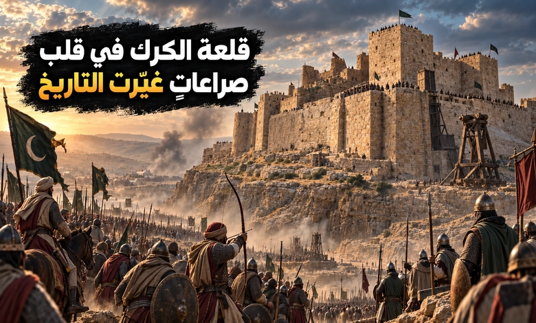 قلعة الكرك حصن صليبي يحكي فصولًا من تاريخ الأردن قلعة الكرك والحروب الصليبية والصراعات التاريخية