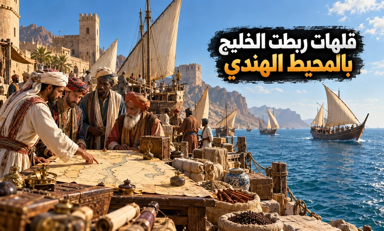 مدينة قلهات التاريخية قصة ميناء عماني ازدهر على طرق التجارة البحرية قلهات وطرق التجارة في الخليج والمحيط الهندي