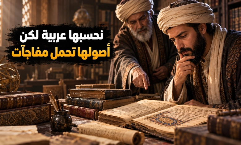 الكلمات المعربة في اللغة العربية أصول تكشفها الألفاظ وتحكيها المعاني كلمات نظنها عربية وهي أعجمية وقصص تكشف أصولها