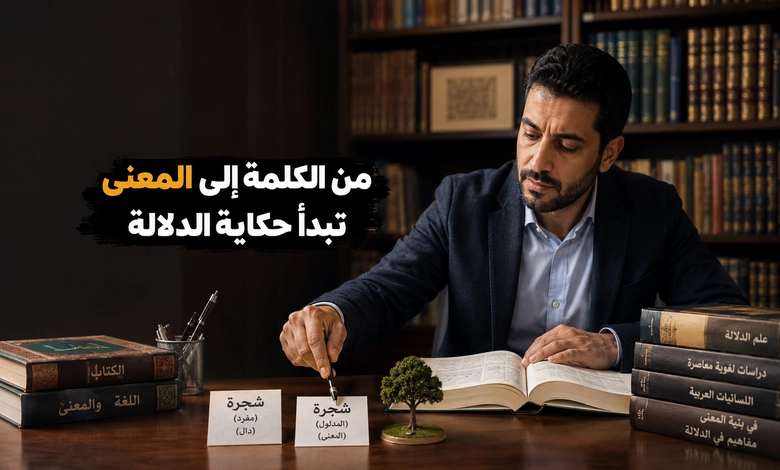 مدخل إلى الدال والمدلول في اللغة العربية

