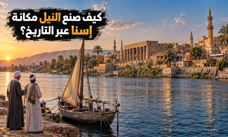 مدينة إسنا القديمة حكاية مدينة نيلية جمعت الأسواق والمعابد والتراث بصعيد مصر مدينة إسنا القديمة ومكانتها التاريخية على ضفاف نهر النيل