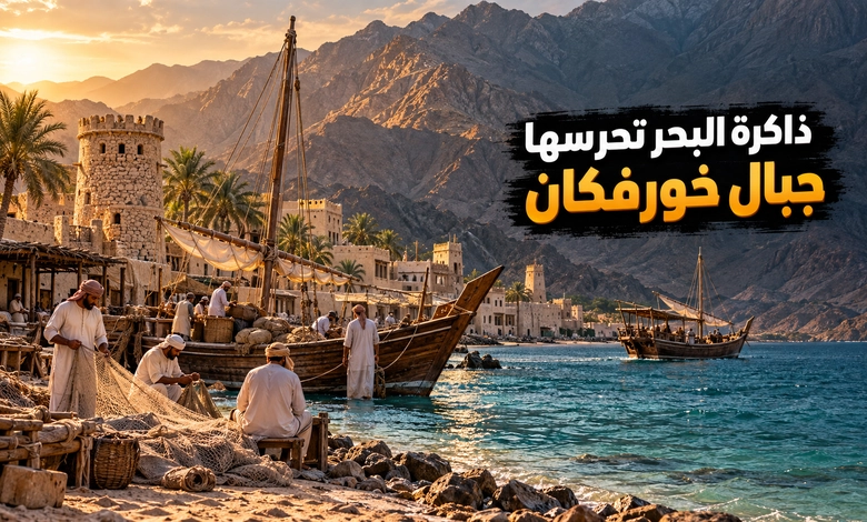 مدينة خورفكان القديمة بين ذاكرة البحر وحصانة الجبال 