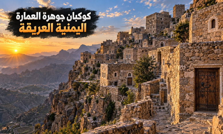 مدينة كوكبان التاريخية حكاية مدينة يمنية شامخة فوق الجبال مدينة كوكبان التاريخية جوهرة العمارة اليمنية فوق قمم الجبال