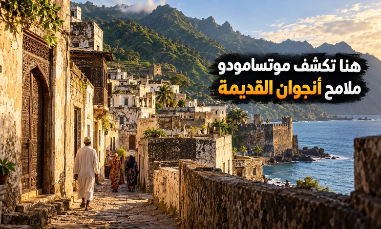 مدينة موتسامودو القديمة حكاية القلعة والأزقة في جزيرة أنجوان مدينة موتسامودو القديمة وملامحها التاريخية في جزيرة أنجوان
