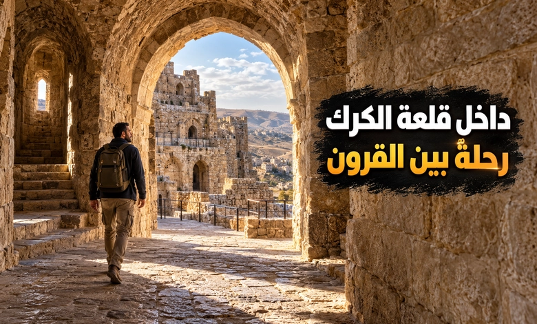 قلعة الكرك حصن صليبي يحكي فصولًا من تاريخ الأردن معالم قلعة الكرك الأثرية وتجربة زيارتها