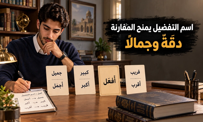 اسم التفضيل صياغته وأحكامه وقواعده التي تضبط جمال اللغة العربية مفهوم اسم التفضيل ومكانته في اللغة العربية
