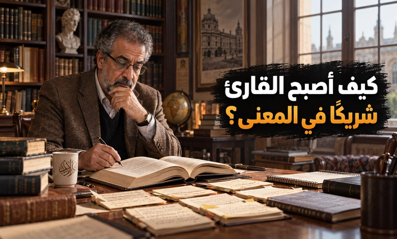 نظرية التلقي في النقد الأدبي ودور القارئ في صناعة المعنى مفهوم نظرية التلقي ونشأتها في النقد الأدبي الحديث