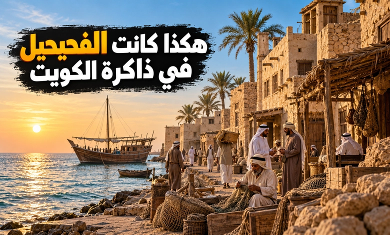 مدينة الفحيحيل القديمة ذاكرة البحر والأسواق في تاريخ الكويت ملامح مدينة الفحيحيل القديمة وذاكرتها في تاريخ الكويت
