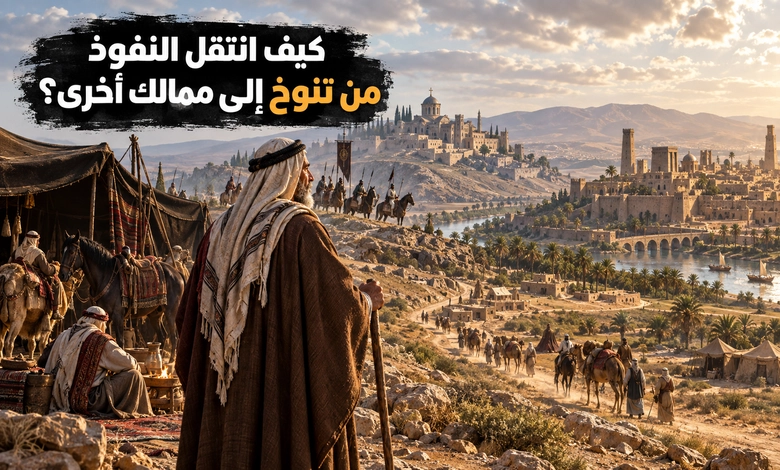 من تنوخ إلى المناذرة والغساسنة وتحول النفوذ السياسي 