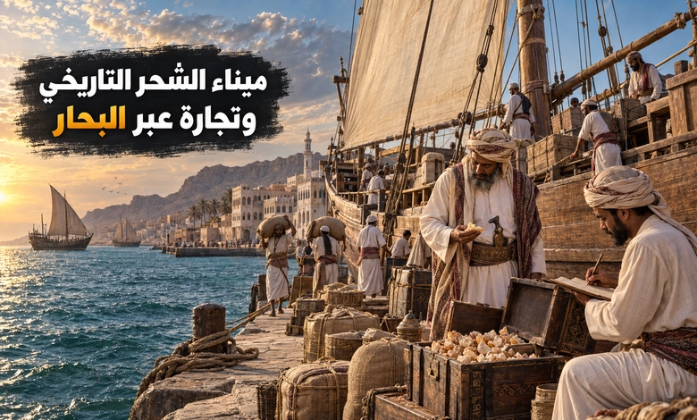 مدينة الشحر القديمة ميناء حضرمي يروي تاريخ التجارة على بحر العرب ميناء الشحر التاريخي ودوره في ازدهار التجارة البحرية في حضرموت
