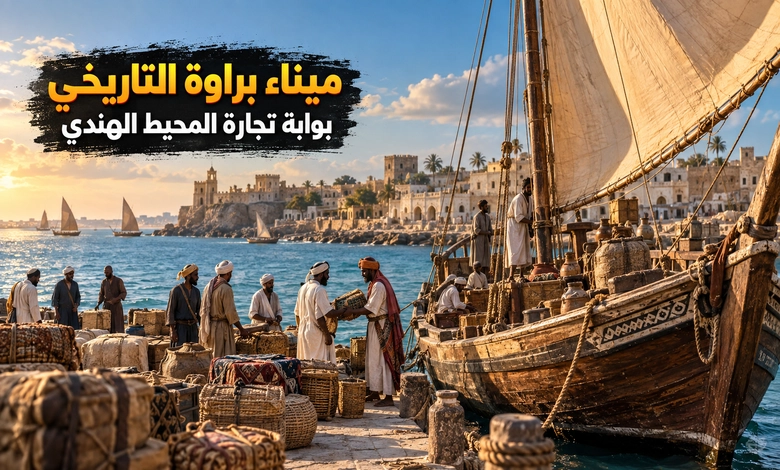 مدينة براوة القديمة حكاية ميناء جمع التجارة والثقافة على ساحل الصومال ميناء براوة التاريخي ودوره في التجارة البحرية بالمحيط الهندي