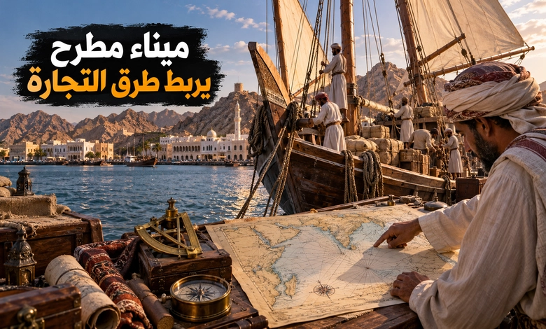 مدينة مطرح القديمة الميناء الذي ربط عمان بطرق التجارة البحرية ميناء مطرح التاريخي ودوره في شبكة طرق التجارة البحرية القديمة