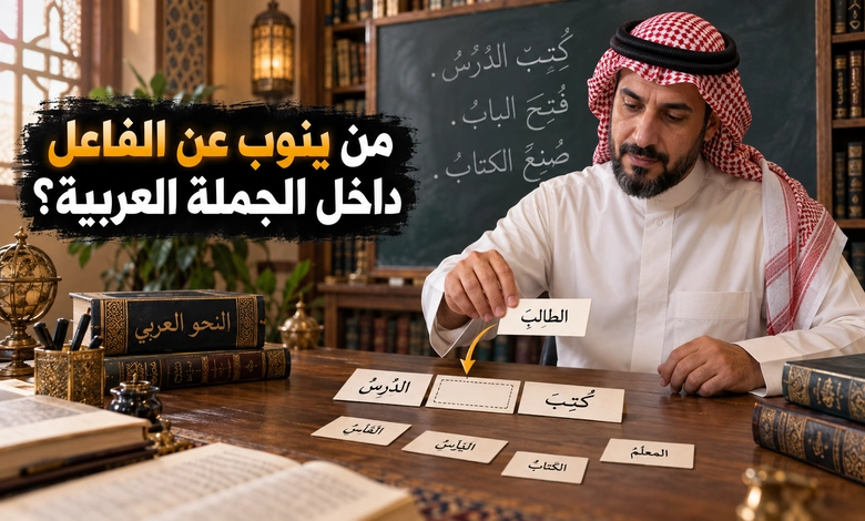 الفرق بين الفاعل ونائب الفاعل وأحكام كل منهما في الجملة نائب الفاعل في اللغة العربية وما ينوب عن الفاعل