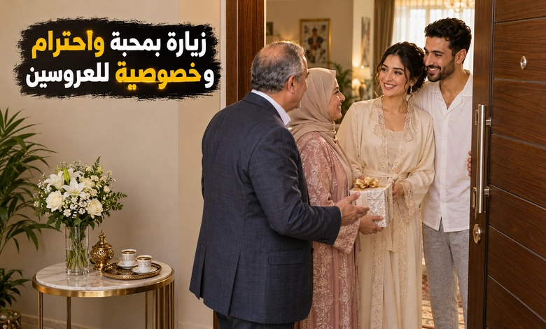 عادات زيارة العروسين في يوم الصباحية بين فرحة اللقاء ودفء الأهل آداب زيارة العروسين في يوم الصباحية واحترام خصوصية الحياة الزوجية