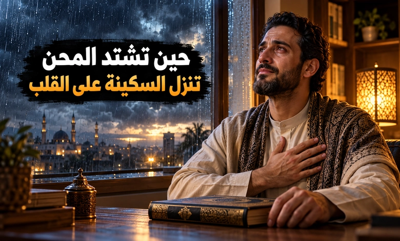 معنى كلمة سكينة في اللغة العربية والقرآن بين هدوء النفس وطمأنينة القلب أثر السكينة في النفس والقلب وقت الشدائد