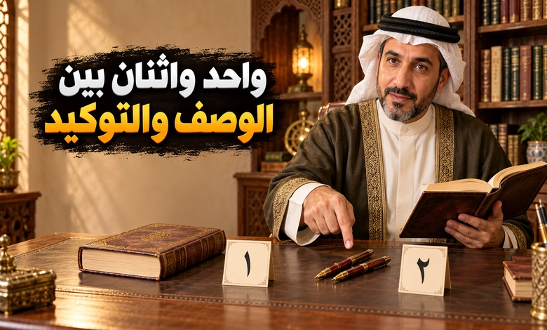 إعراب العدد من واحد إلى عشرة قواعد واضحة وأمثلة شارحة أحكام العددين واحد واثنين في الوصف والتوكيد