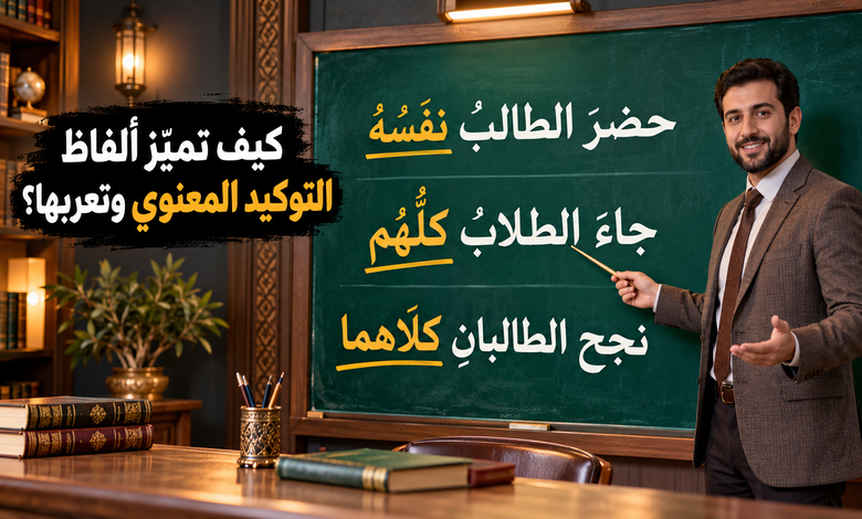 ألفاظ التوكيد المعنوي وإعرابها كيف تميز ألفاظها وتضبط إعرابها؟ ألفاظ التوكيد المعنوي وإعرابها كيف تميز ألفاظها وتضبط إعرابها؟