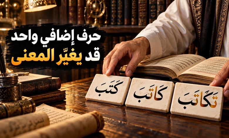 أوزان الأفعال الثلاثية المزيدة وأثر بنائها الصرفي في تغير المعنى
