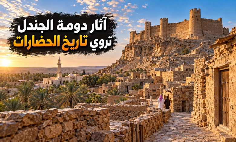 مدينة دومة الجندل حكاية مدينة صنعت مجدها على طرق التجارة القديمة الآثار التاريخية في دومة الجندل وشواهد الحضارات التي مرت بها