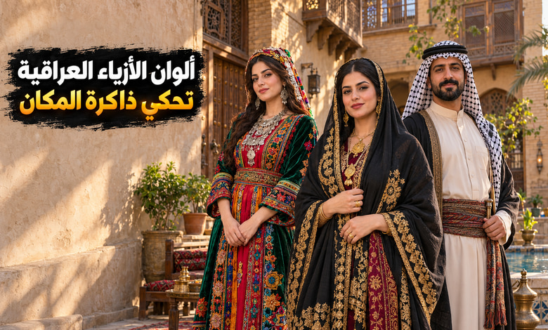 الأزياء التراثية العراقية بين تنوع الألوان وذاكرة المكان الأزياء التراثية العراقية بين تنوع الألوان وذاكرة المكان