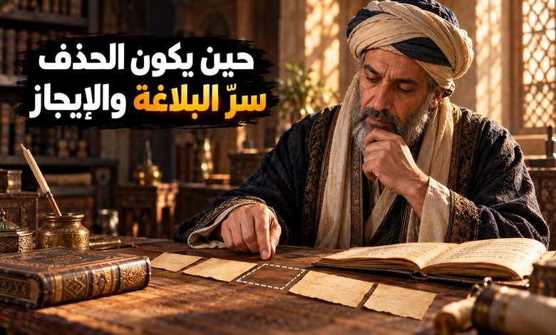 حذف المبتدأ أو الخبر مواضع الجواز وأسرار الإيجاز الأغراض البلاغية لحذف المبتدأ أو الخبر