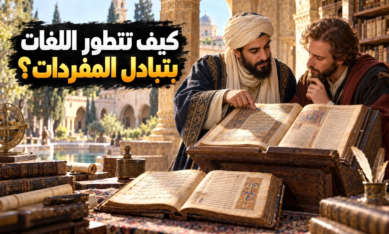 التداخل اللغوي بين العربية واللغات الأخرى وأثره في تطور الألسنة وتبادل المفردات
