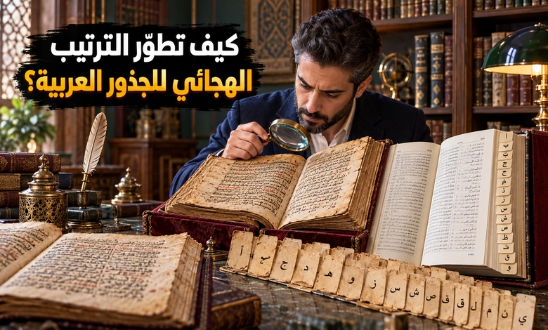 مناهج ترتيب المعاجم العربية من مخارج الحروف إلى ترتيب القوافي الترتيب الهجائي في المعاجم العربية وتطور تنظيم الجذور