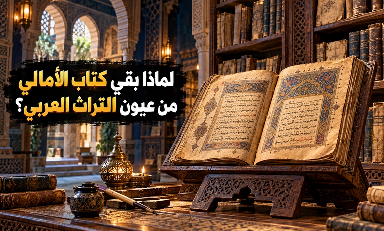 كتاب الأمالي لأبي علي القالي مجالس علم تجمع نوادر الأدب وعيون العرب التعريف بكتاب الأمالي لأبي علي القالي ومكانته في التراث الأدبي العربي