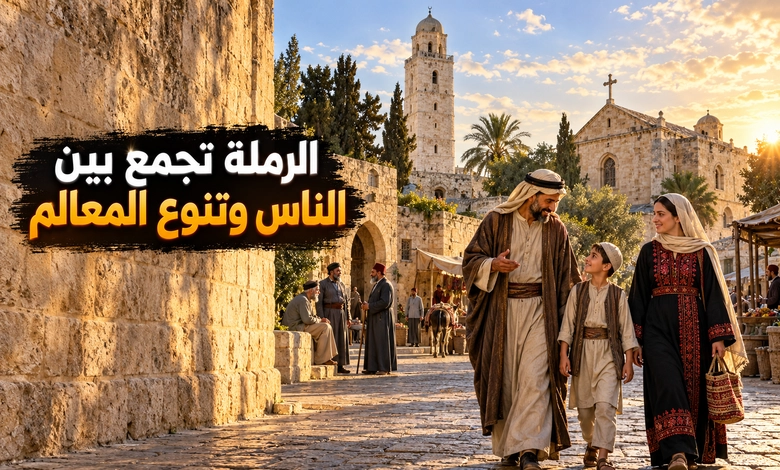 مدينة الرملة القديمة في فلسطين أسواق وآثار تروي مجد الديار الحياة الاجتماعية وتنوع المعالم الدينية في الرملة