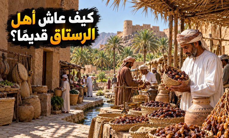 مدينة الرستاق التاريخية حكاية القلاع والحياة في واحات عمان الحياة الاقتصادية والاجتماعية في الرستاق