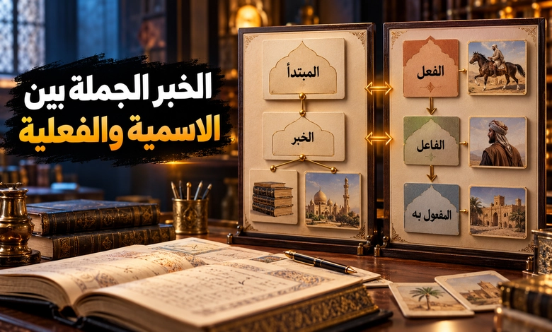 أنواع الخبر في اللغة العربية صور تتنوع ومعان تتضح الخبر الجملة بين الصورة الاسمية والصورة الفعلية