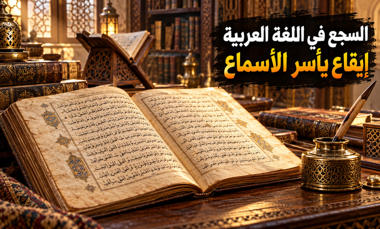 السجع في اللغة العربية إيقاع يطرب الأسماع ويقوي الإقناع السجع في اللغة العربية إيقاع يطرب الأسماع ويقوي الإقناع