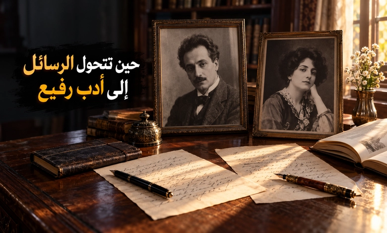 أدب الرسائل المتبادلة بين جبران ومي زيادة وملامح الحب الأفلاطوني السمات الفنية في لغة رسائل جبران ومي زيادة