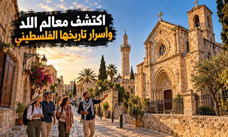 السياحة التاريخية في مدينة اللد القديمة واكتشاف معالمها الفلسطينية 