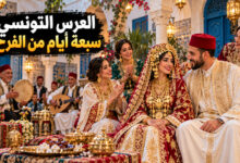 العرس التونسي التقليدي سبعة أيام من الوطية إلى البربورة