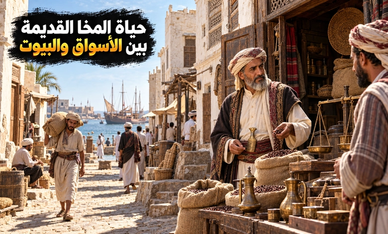 العمران والحياة اليومية في مدينة المخا التاريخية

