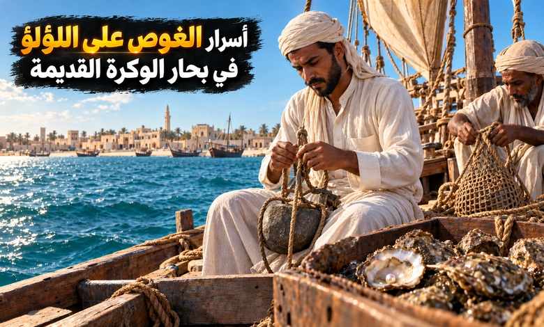 مدينة الوكرة القديمة حكاية البحر والغوص على اللؤلؤ في قطر الغوص على اللؤلؤ في مدينة الوكرة القديمة وأسرار المهنة البحرية