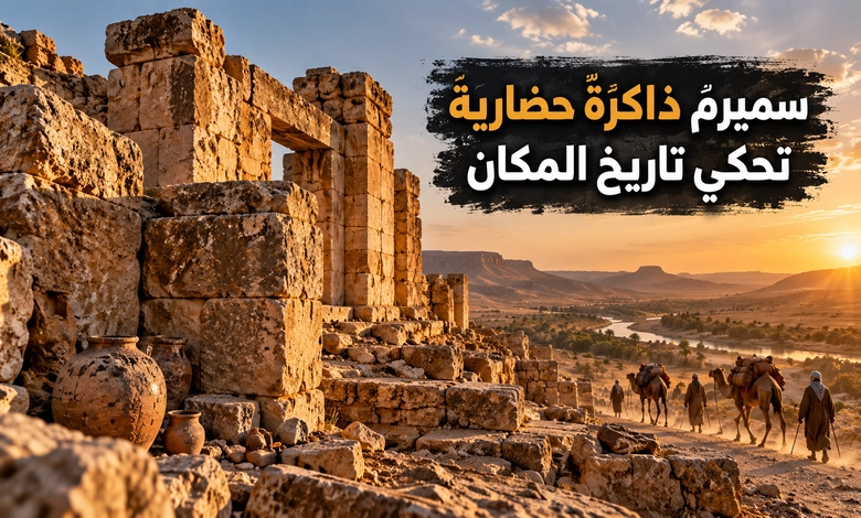 موقع سميرم الأثري على طريق التجارة القديم ملتقى القوافل وذاكرة المكان القيمة التاريخية والحضارية لموقع سميرم الأثري