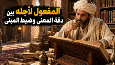 المفعول لأجله وأسرار التعليل في العربية بين دقة المعنى وضبط المبنى المفعول لأجله وأسرار التعليل في العربية بين دقة المعنى وضبط المبنى