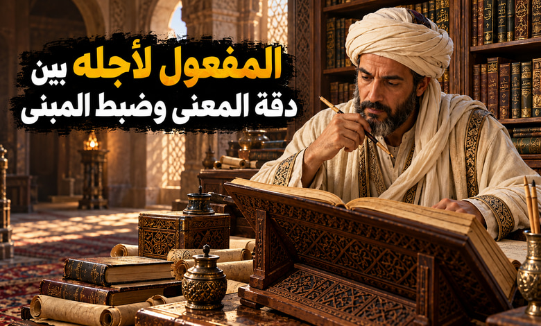 المفعول لأجله وأسرار التعليل في العربية بين دقة المعنى وضبط المبنى المفعول لأجله وأسرار التعليل في العربية بين دقة المعنى وضبط المبنى