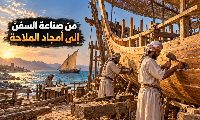 مدينة صحار القديمة حكاية ميناء صنع مجد التجارة العمانية عبر القرون الملاحة البحرية وصناعة السفن في صحار وإرثها الحضاري