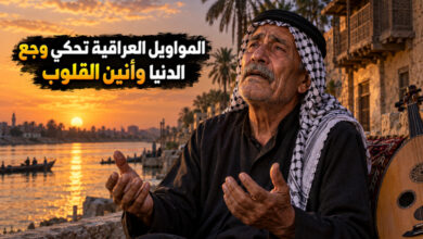 المواويل العراقية شعر شعبي يروي وجع الدنيا وأنين الهموم المواويل العراقية شعر شعبي يروي وجع الدنيا وأنين الهموم