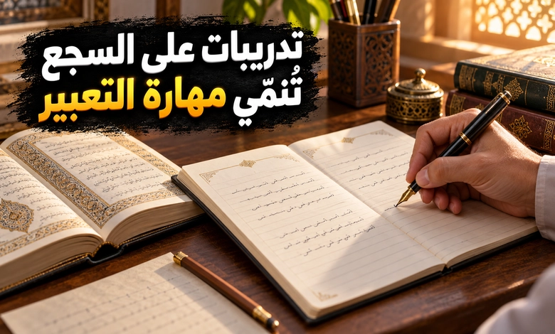 السجع في اللغة العربية إيقاع يطرب الأسماع ويقوي الإقناع تدريبات على السجع مع إجابات توضيحية