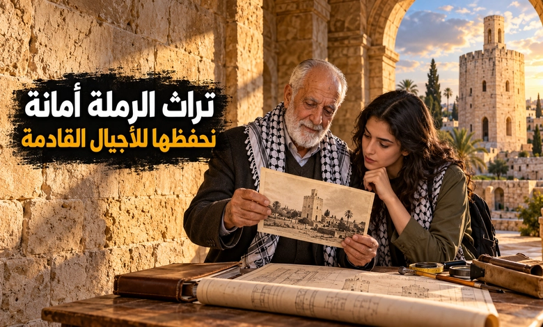 مدينة الرملة القديمة في فلسطين أسواق وآثار تروي مجد الديار حفظ تراث الرملة وصون ذاكرتها الفلسطينية