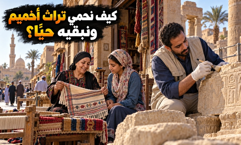 مدينة أخميم القديمة روائع النسيج وبدائع الآثار حماية تراث أخميم وربطه بحياة المدينة