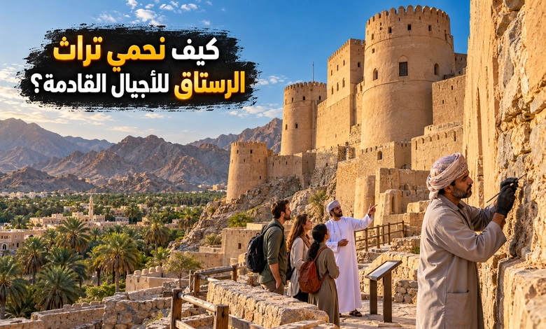 مدينة الرستاق التاريخية حكاية القلاع والحياة في واحات عمان حماية تراث الرستاق وإتاحته للزوار