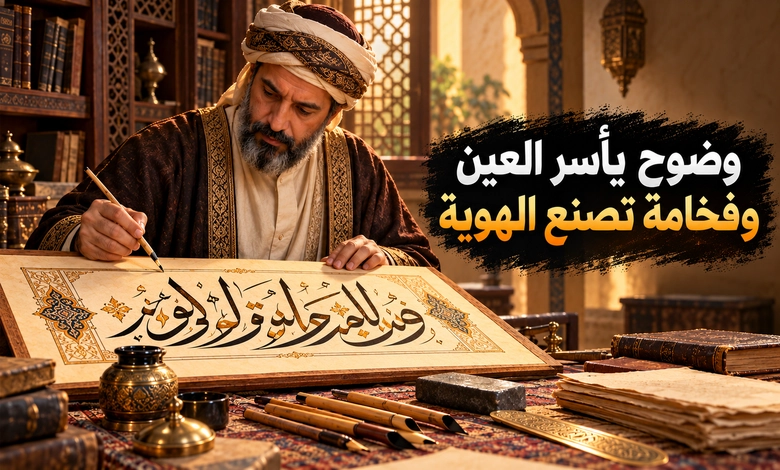 خط الإجازة وهوية فنية تجمع الوضوح بالفخامة
