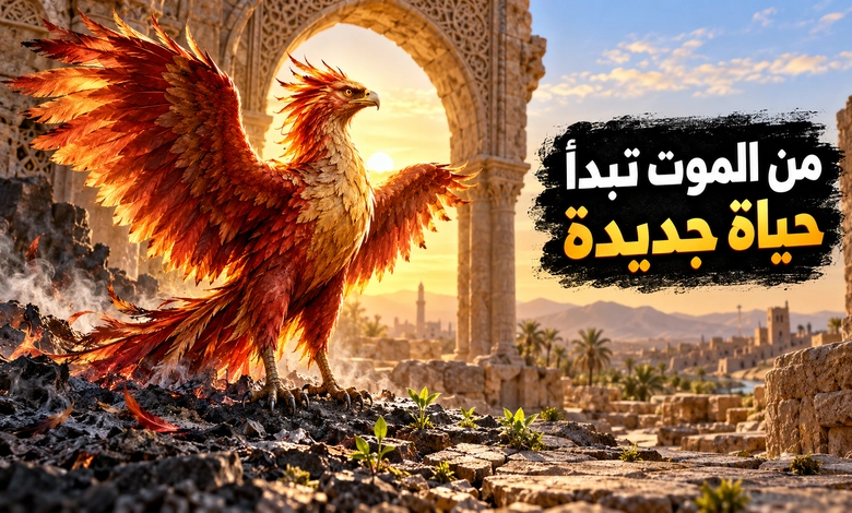 أسطورة طائر العنقاء في التراث العربي من رماد الفناء إلى سر البقاء رمزية العنقاء بين الموت والبعث وتجدد الحياة