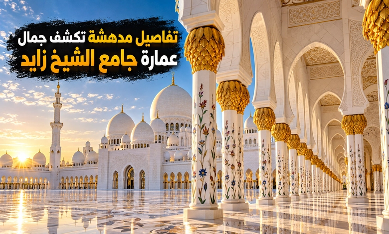 جامع الشيخ زايد تحفة العمارة الإسلامية وروعة الإبداع الحديث روعة التصميم الخارجي لجامع الشيخ زايد الكبير وفنون العمارة الإسلامية