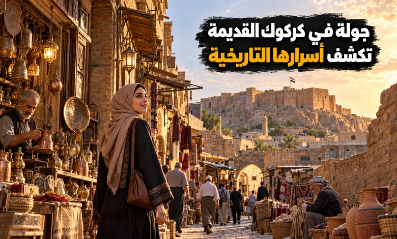 زيارة كركوك القديمة واستكشاف القلعة والأسواق التاريخية 